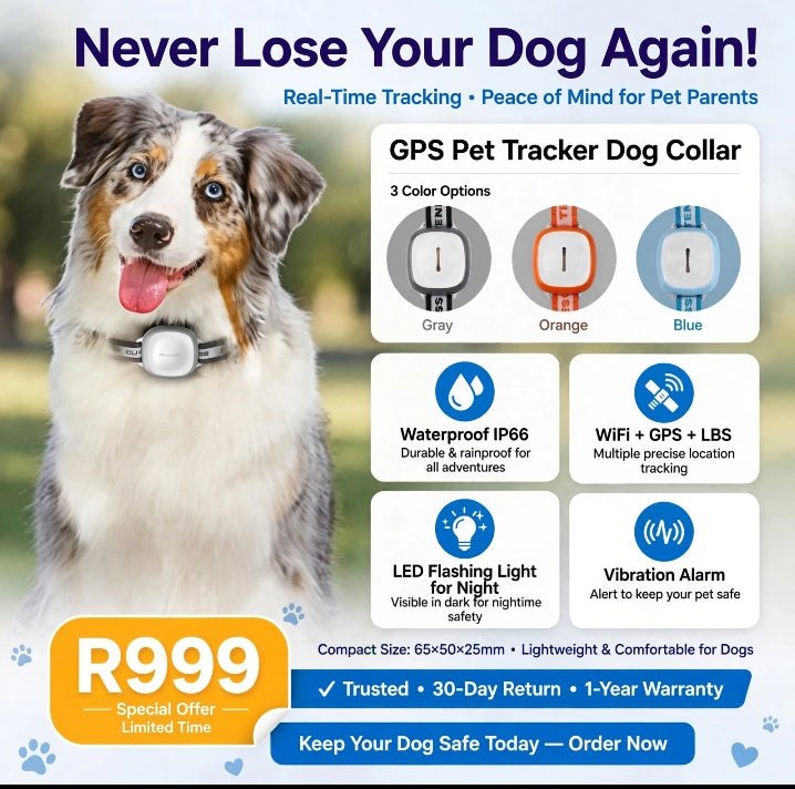 Real-Time GPS Pet Collar